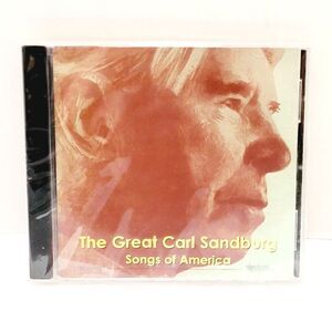 The Great Carl Sandburg Songs Of America CD Music Compact Disc NEW Sealed 1999